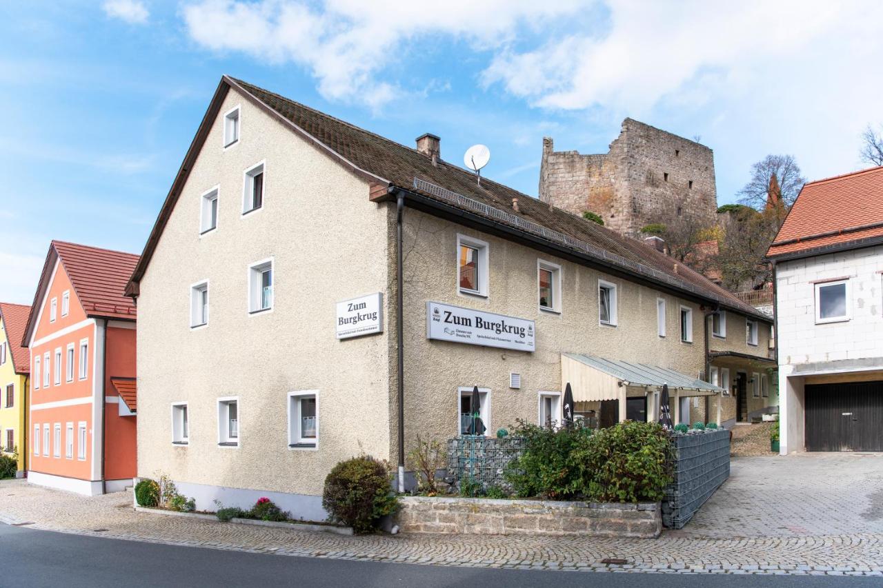 Gasthof Zum Burgkrug Leuchtenberg Exterior photo